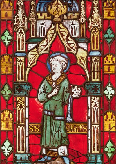 St. Stephen, 1289-1296 by English School